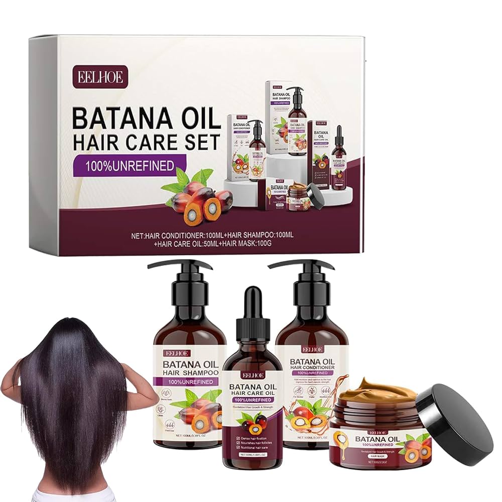 Batana oil hair care set