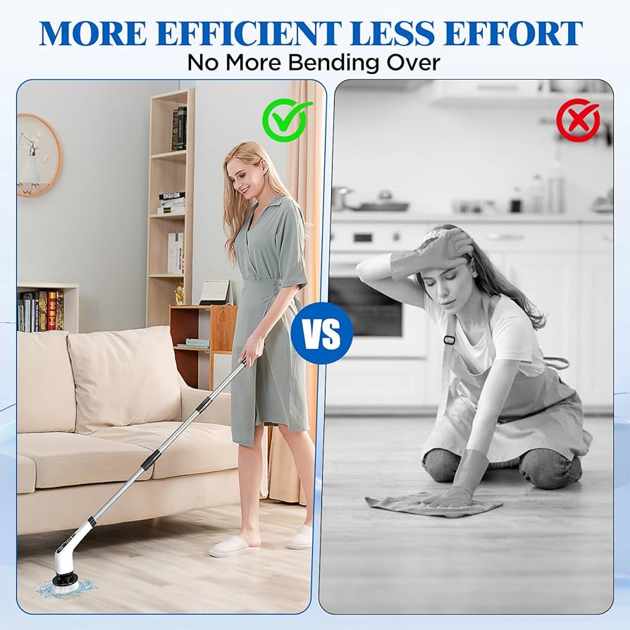 Cordless Spin Scrubber