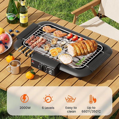 Electric Barbecue Grill
