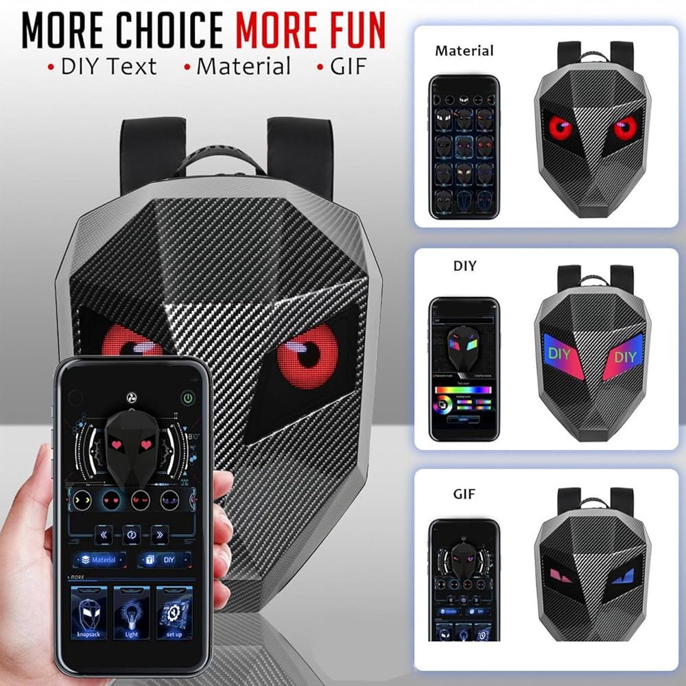 LED Knight Backpack