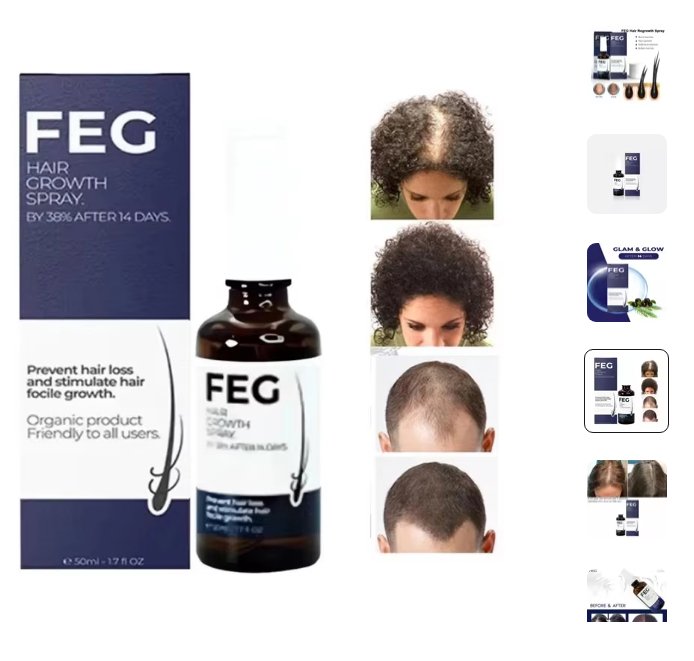 feg hair growth spray